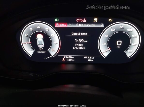 WA1GAAFY5R2113663 2024 AUDI Q5 Black Вид задніх сидінь