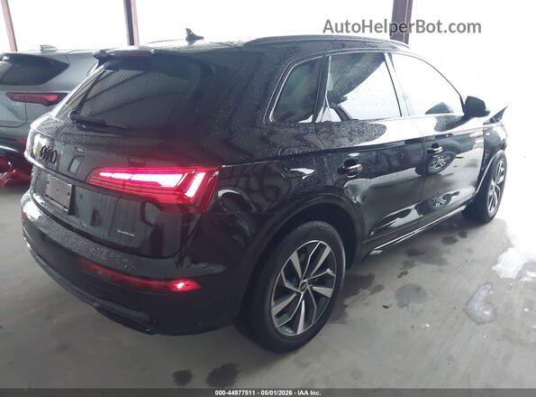 WA1GAAFY5R2113663 2024 AUDI Q5 Black Задня права чверть