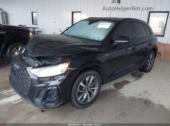 WA1GAAFY5R2113663 2024 AUDI Q5 Black Передня ліва чверть