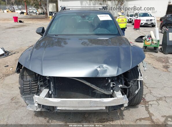 WA1GAAFY6N2096740 2022 AUDI Q5 Серый Вид задней части салона