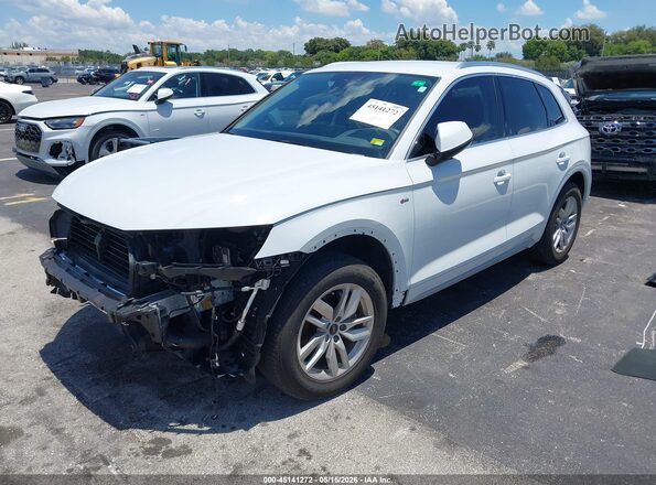 WA1GAAFY9P2002272 2023 AUDI Q5 Белый Передняя левая четверть