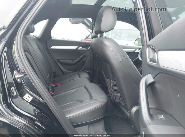 WA1GCCFS1HR005533 2017 AUDI Q3 Black VIN კოდის სტიკერის ხედი