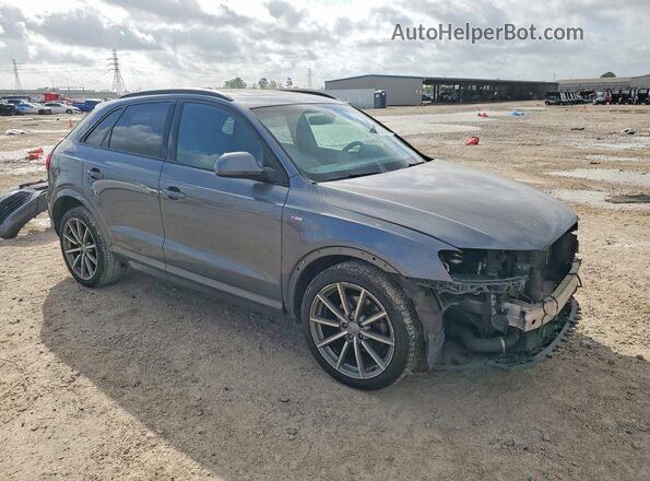 WA1GCCFSXHR002873 2017 AUDI Q3 Серебряный Передняя правая четверть