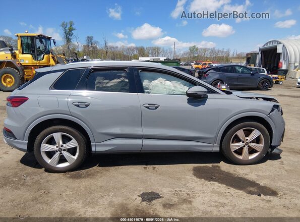 WA1H2BFZ4NP051007 2022 AUDI Q4 Gray Vista del cuadro de instrumentos