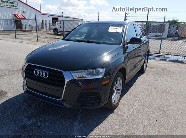 WA1HCCFS1HR005553 2017 AUDI Q3 Черный Передняя левая четверть