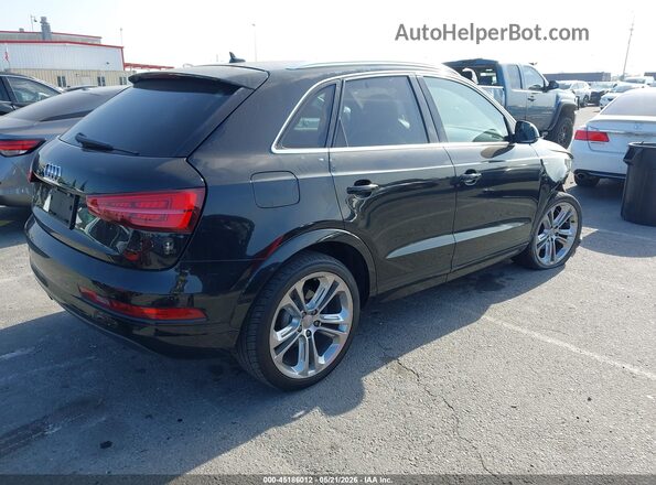 WA1HCCFS3JR004264 2018 AUDI Q3 Black Tył prawy