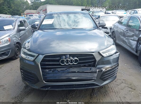WA1HCCFS4JR021204 2018 AUDI Q3 Gray Вид щитка приладів