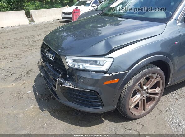 WA1HCCFS4JR021204 2018 AUDI Q3 Gray Вид спереду