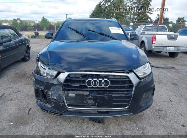WA1JCCFS0HR004041 2017 AUDI Q3 Black ხელსაწყოთა პანელის ხედი
