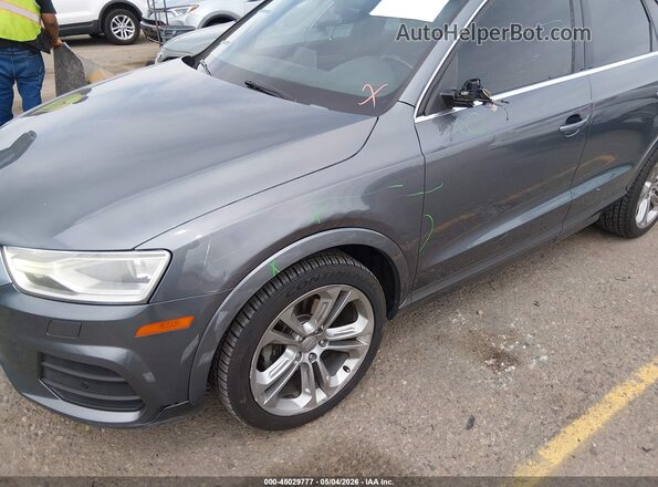 WA1JCCFS2HR007829 2017 AUDI Q3 Gray წინა ხედი