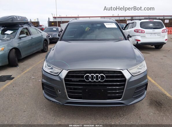WA1JCCFS2HR007829 2017 AUDI Q3 Gray ხელსაწყოთა პანელის ხედი