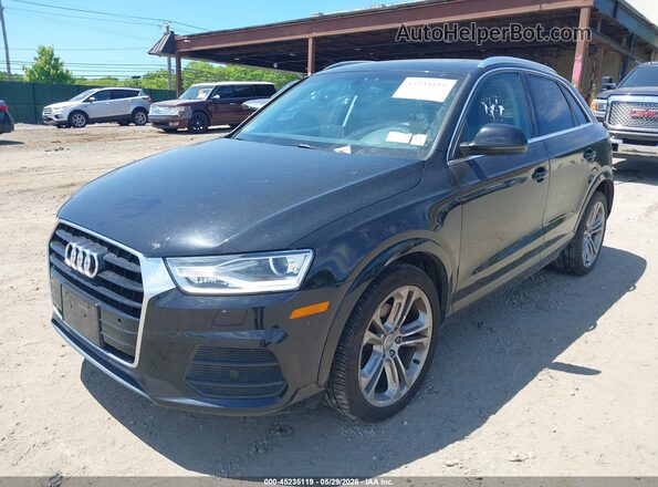 WA1JCCFS3HR004115 2017 AUDI Q3 Black Դիմացի տեսք