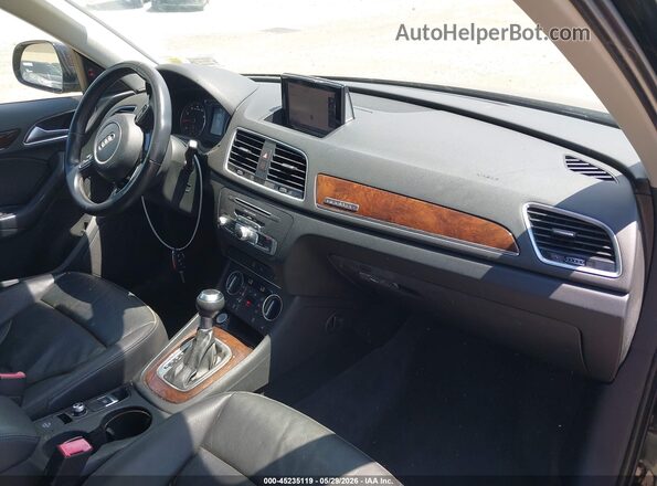 WA1JCCFS3HR004115 2017 AUDI Q3 Black Սալոնի դիմացի տեսք
