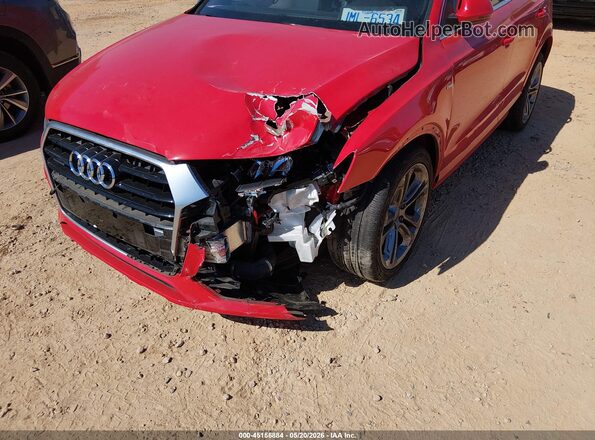 WA1JCCFS5JR018555 2018 AUDI Q3 Red Front view