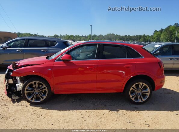 WA1JCCFS5JR018555 2018 AUDI Q3 Red Rear interior view