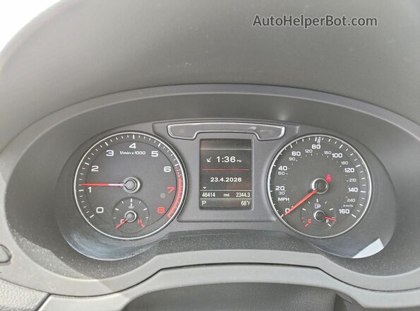 WA1JCCFS6JR019357 2018 AUDI Q3 Черный Вид щитка приборов