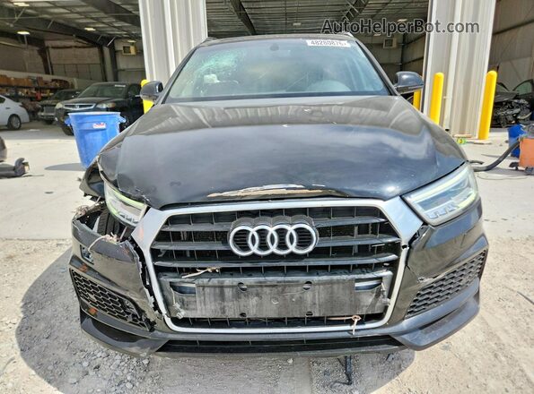 WA1JCCFS7JR031081 2018 AUDI Q3 Black წინა ხედი