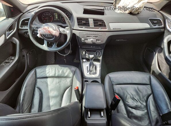 WA1JCCFS7JR031081 2018 AUDI Q3 Black წინა პანელის ხედი