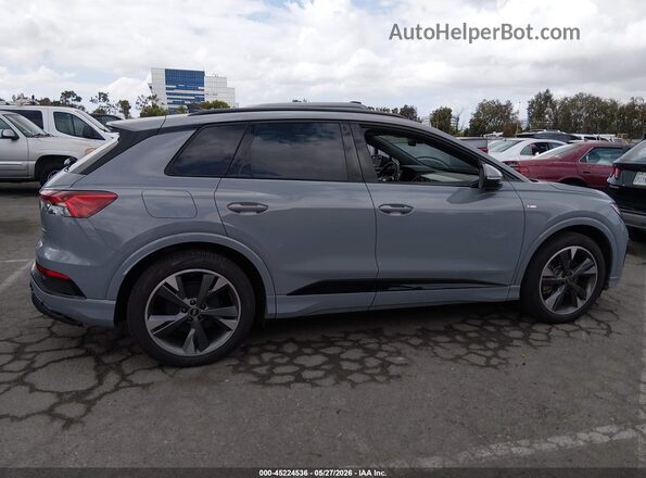 WA1KUBFZ3SP053455 2025 AUDI Q4 Gray Rear interior view