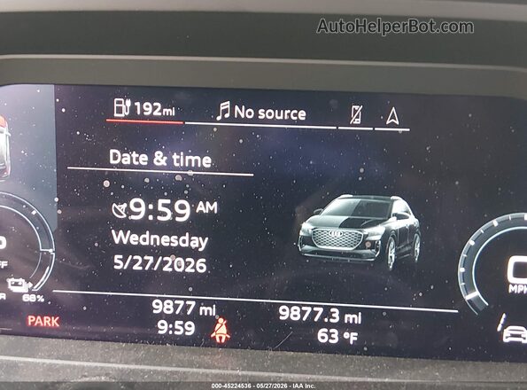 WA1KUBFZ3SP053455 2025 AUDI Q4 Gray 