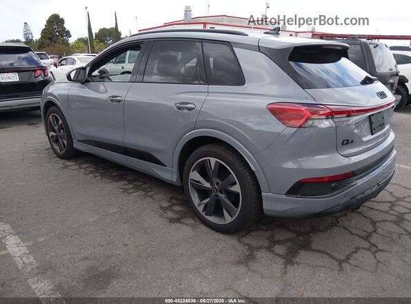 WA1KUBFZ3SP053455 2025 AUDI Q4 Gray Rear left