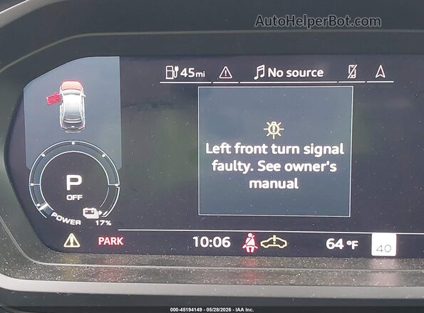 WA1KUBFZ5SP061394 2025 AUDI Q4 Gray 