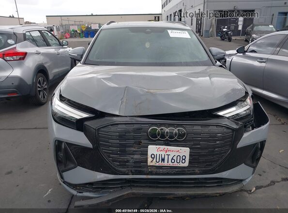 WA1KUBFZ5SP061394 2025 AUDI Q4 Gray უკანა სალონის ხედი