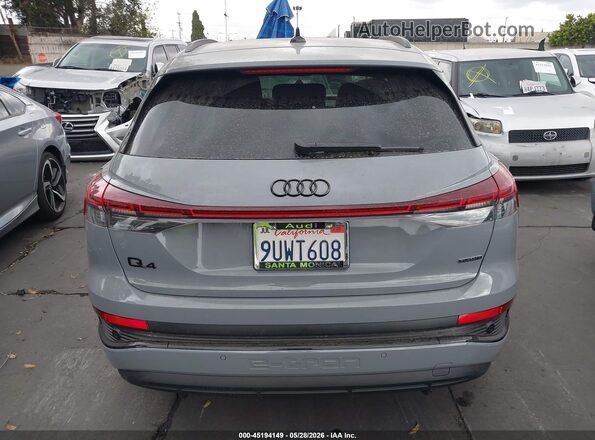 WA1KUBFZ5SP061394 2025 AUDI Q4 Gray 