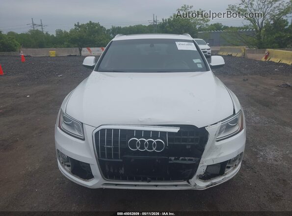 WA1L2AFP1HA094553 2017 AUDI Q5 White Instrument cluster view
