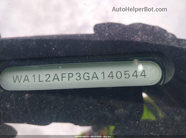 WA1L2AFP3GA140544 2016 AUDI Q5 White 