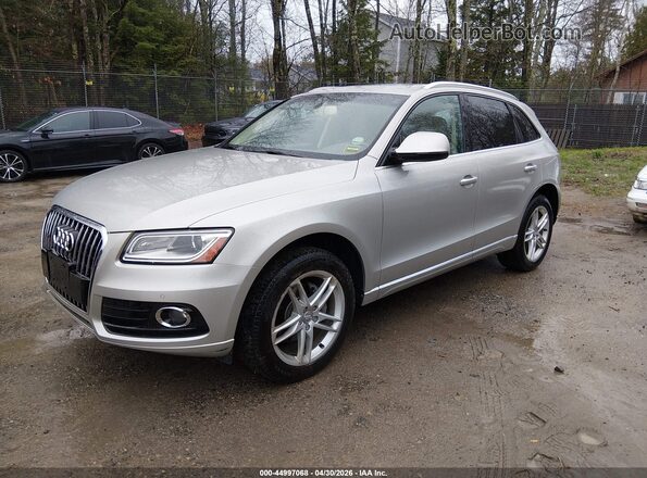 WA1L2AFP3HA010992 2017 AUDI Q5 Silver Vista tres cuartos delantera izquierda