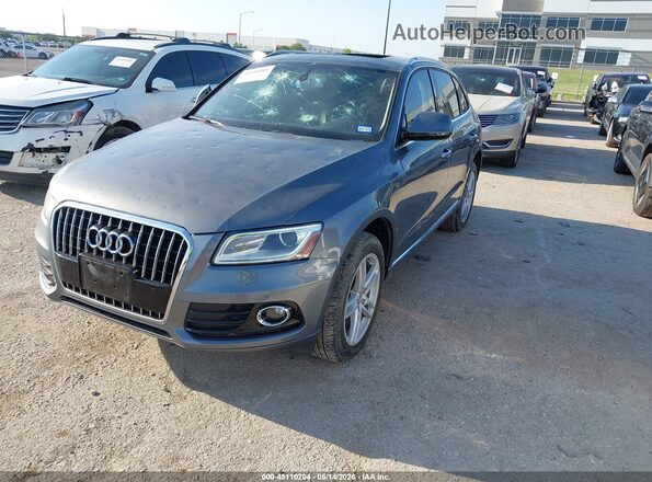 WA1L2AFP4GA027301 2016 AUDI Q5 Gray Vista tres cuartos delantera izquierda