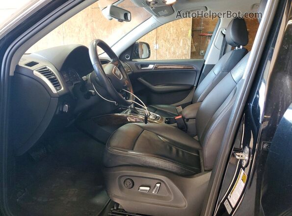 WA1L2AFP8HA041090 2017 AUDI Q5 Черный Вид салона спереди