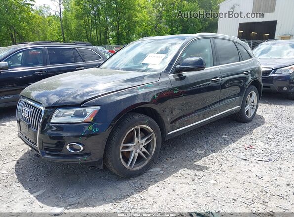 WA1L2AFPXHA021360 2017 AUDI Q5 Black Առջևի ձախ երեք քառորդ տեսարան