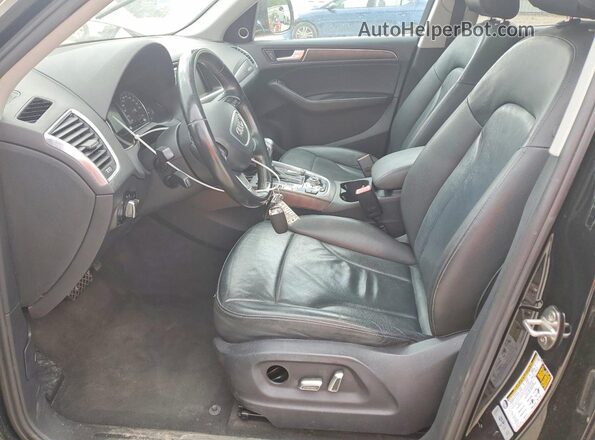 WA1L2AFPXHA058473 2017 AUDI Q5 Черный Вид салона спереди