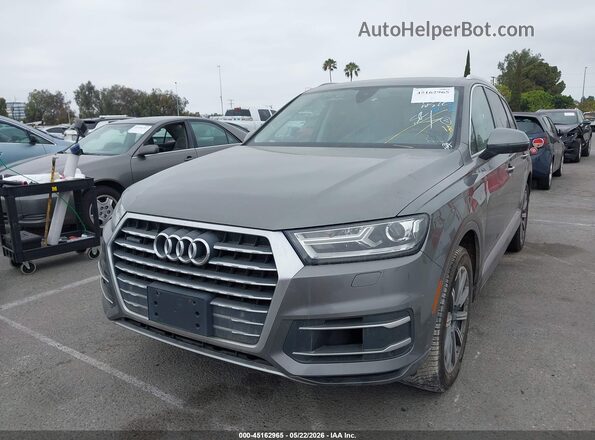 WA1LAAF70JD002906 2018 AUDI Q7 Gray Front left