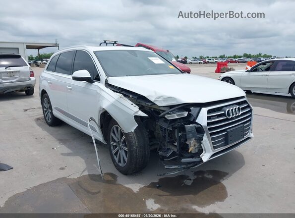 WA1LAAF71HD056435 2017 AUDI Q7 White Դիմացի տեսք