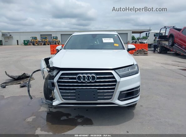 WA1LAAF71HD056435 2017 AUDI Q7 White Սալոնի հետևի տեսք