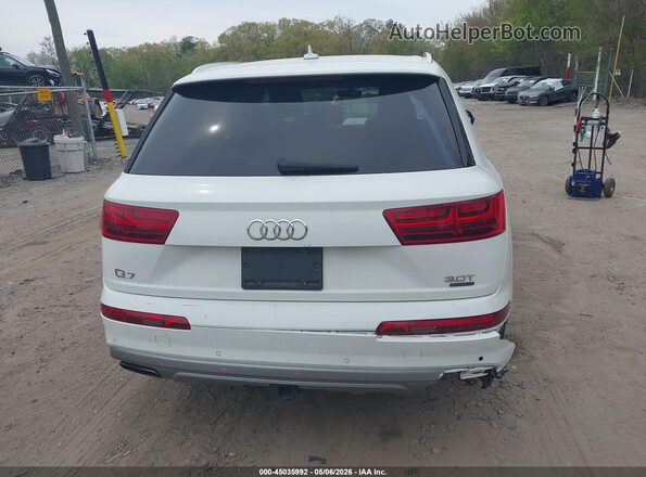 WA1LAAF71JD029063 2018 AUDI Q7 White 