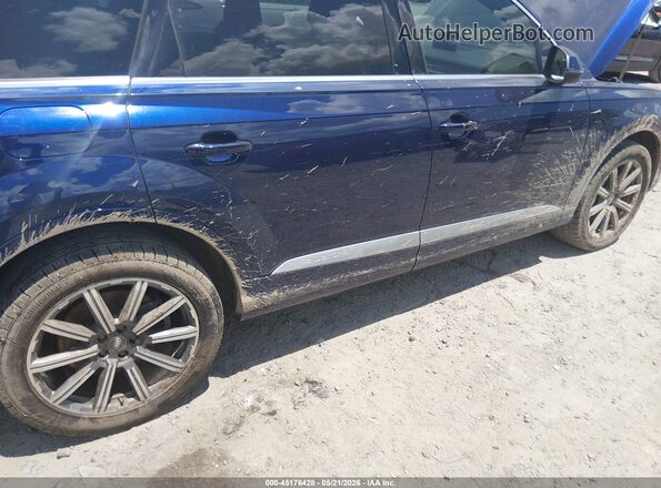 WA1LAAF71KD032661 2019 AUDI Q7 Blue Դիմացի տեսք