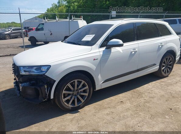 WA1LAAF72HD010743 2017 AUDI Q7 White Front left