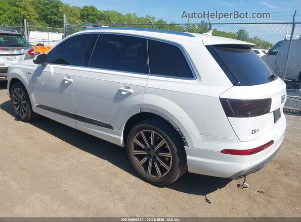 WA1LAAF72HD010743 2017 AUDI Q7 White Rear left