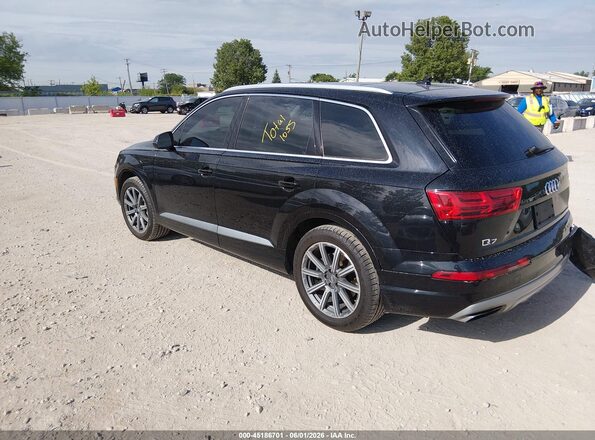 WA1LAAF72HD053303 2017 AUDI Q7 Black Հետևի ձախ