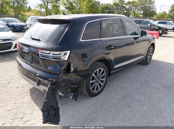 WA1LAAF72HD053303 2017 AUDI Q7 Black Հետևի աջ
