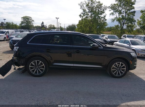 WA1LAAF72HD053303 2017 AUDI Q7 Black Սալոնի հետևի տեսք