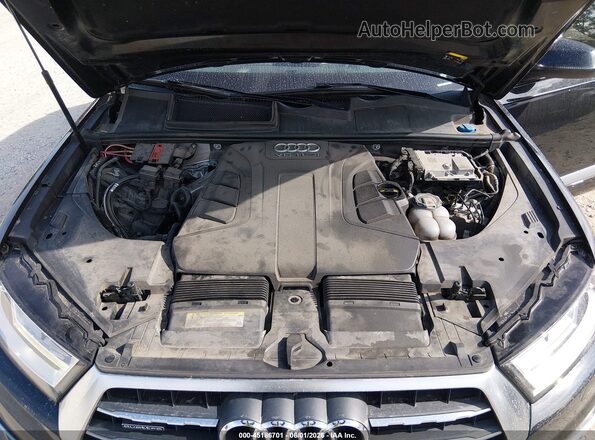 WA1LAAF72HD053303 2017 AUDI Q7 Black Հետևի տեսք
