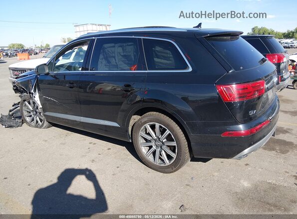 WA1LAAF72JD018007 2018 AUDI Q7 Black Հետևի ձախ