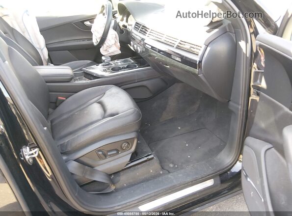 WA1LAAF72JD018007 2018 AUDI Q7 Black Սալոնի դիմացի տեսք