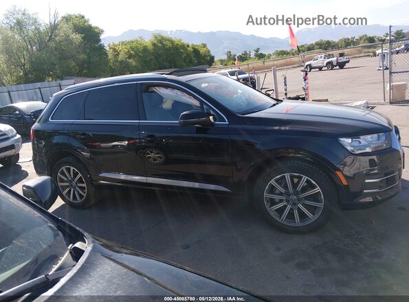 WA1LAAF72JD018007 2018 AUDI Q7 Black Սալոնի հետևի տեսք
