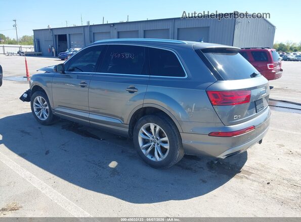 WA1LAAF72JD025720 2018 AUDI Q7 Gray Rear left